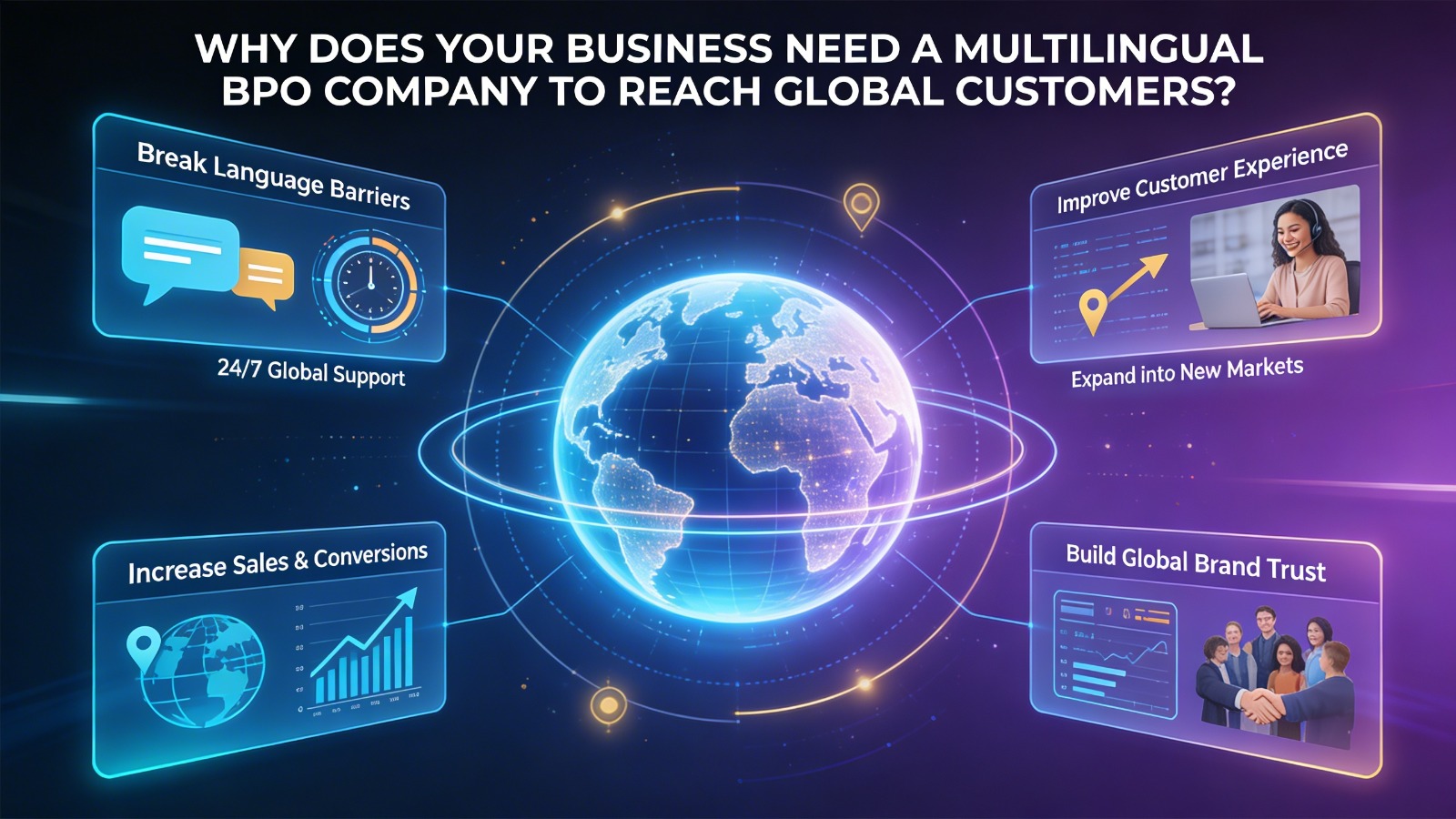 Why Does Your Business Need a Multilingual BPO Company to Reach Global Customers?